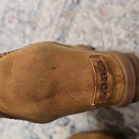 Sorel Tan Lace-Up Boots - Picture 5 of 12
